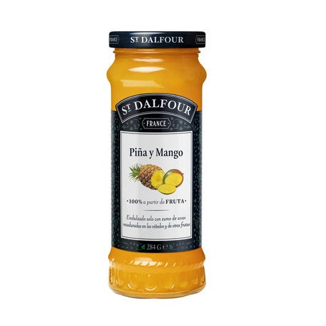 Mermelada sabor Piña y Mango Sin Azúcar de St Dalfour 284 gr