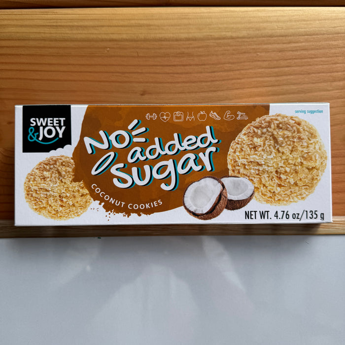 Galletas Crujientes de Coco Sin Azúcar de Sweet & Joy 135 gr