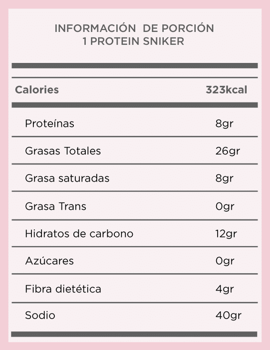 Sniker Proteico de Take The Cake