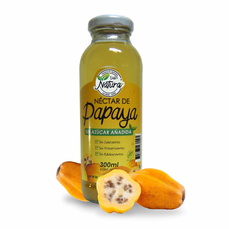 Néctar de Papaya Sin Azúcar y Sin Gluten 300 ml