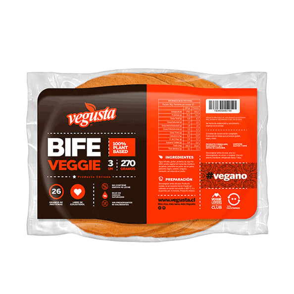 Bife Vegano de Vegusta 270 gr