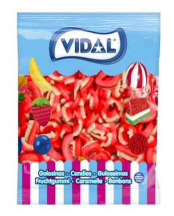 Caramelos de Goma Dentadura Doble Sin Gluten de Vidal 2kg