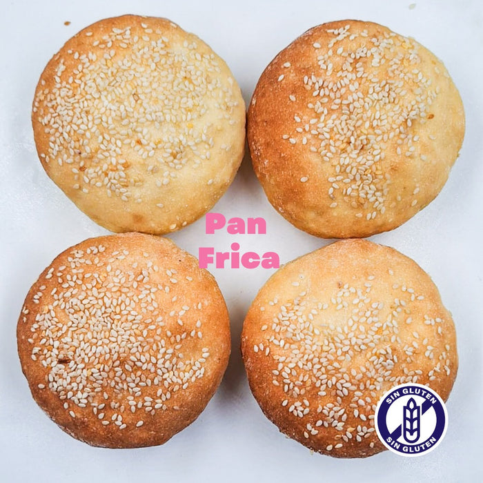 Pan Frica Sin Gluten y Sin Lacteos de Violeta Patisserie 5 unid