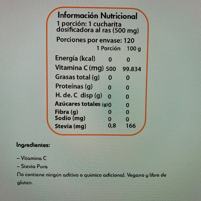 Vitamina C en Polvo