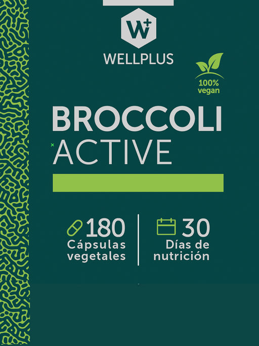 Broccoli Active de WellPlus 180 cápsulas