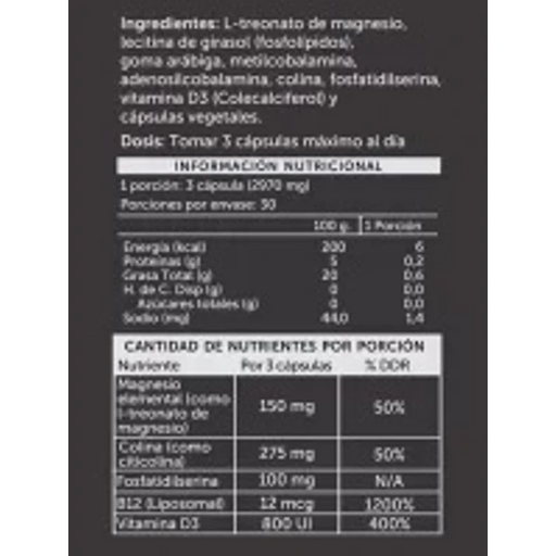 Cogni Pro de WellPlus 90 cápsulas