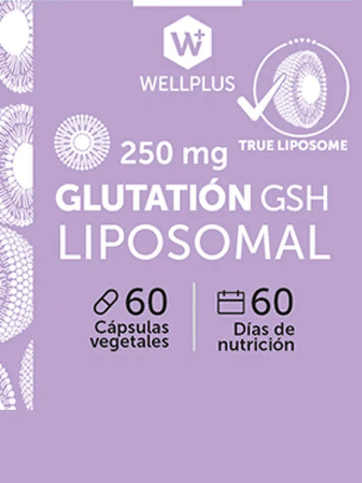 Glutation GSH Liposomal de WellPlus 60 cápsulas