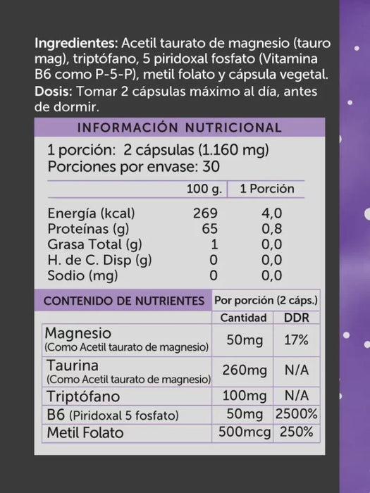 Neurocalm de WellPlus 60 cápsulas