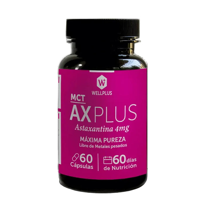 Astaxantina Plus 4mg de WellPlus 60 cápsulas