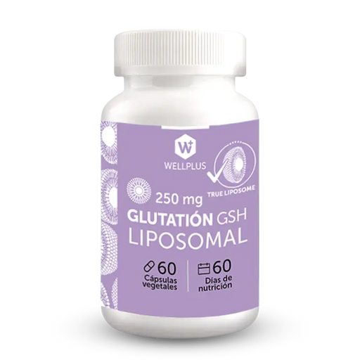 Glutation GSH Liposomal de WellPlus 60 cápsulas