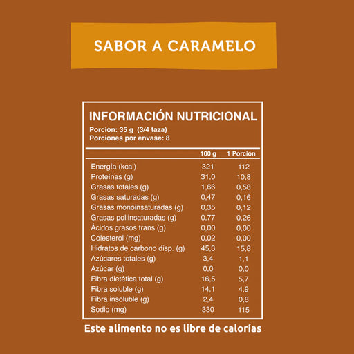 Cereal Extra Crunchy Sabor Caramelo Wild Protein 280 gr