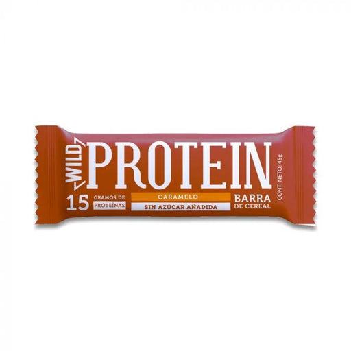 Barrita Individual de Proteína Sabor Caramelo Wild Protein
