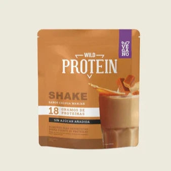 Batido Proteico Shake Sabor Caluga Manjar en Polvo de Wild Protein 350 ml