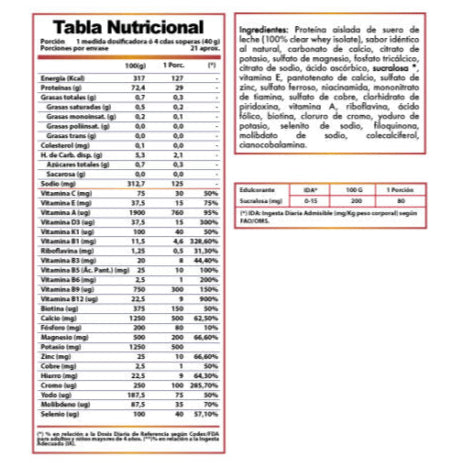Proteína ISO Bariátrica Protein de Winkler Nutrition 840 gr