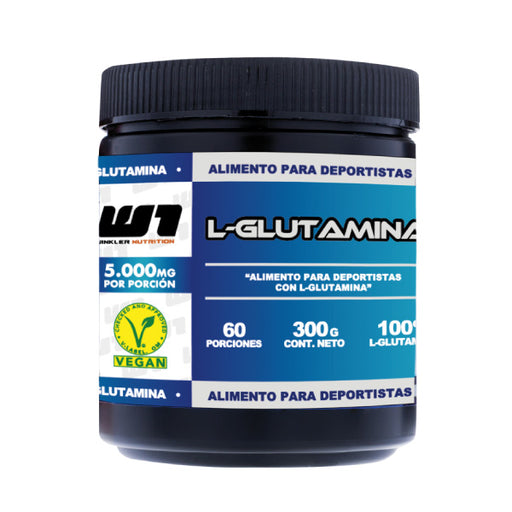 L-Glutamina Sin Sabor Vegana de Winkler Nutrition 300 gr