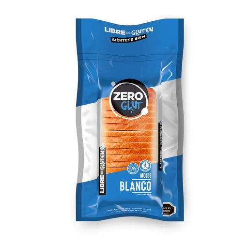 Pan Molde Familiar Blanco Sin Gluten Zero Glut 450 gr
