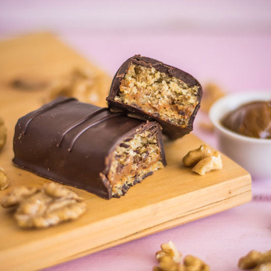 Barra de Nuez Rellena con Manjar Alea