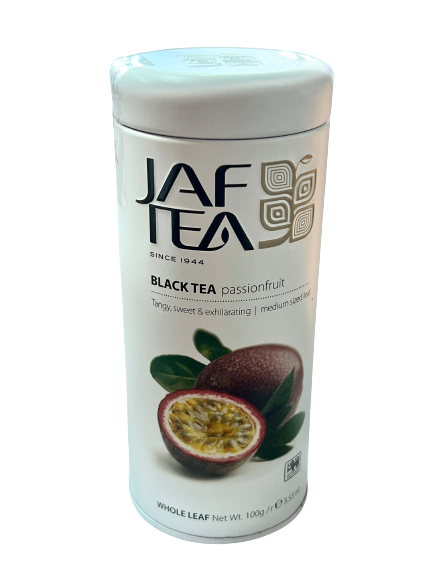Té Negro Passionfruit Jaf Tea 100 gr Rinde 50 Tazas
