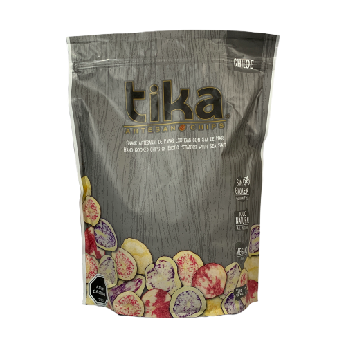 Chips de Papas Exóticas Chiloe Mix de Tika 180 gr