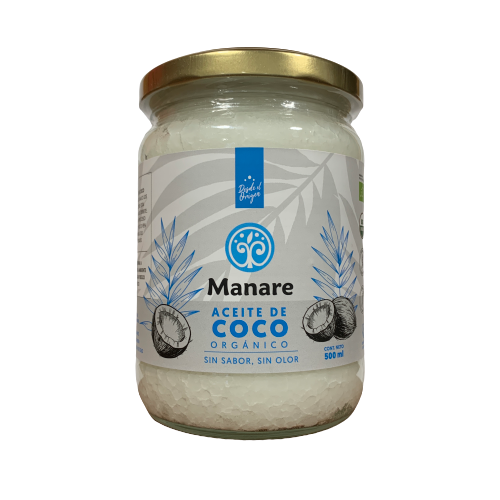 Aceite de Coco sin Olor ni Sabor 500 ml