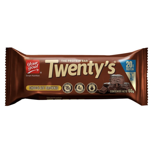 Barrita de Proteína Twenty's Chocolate Brownie
