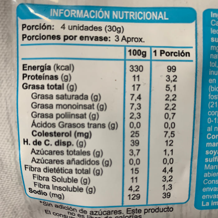 Galletas Sin Azúcar con Cacao En Línea 100 gr