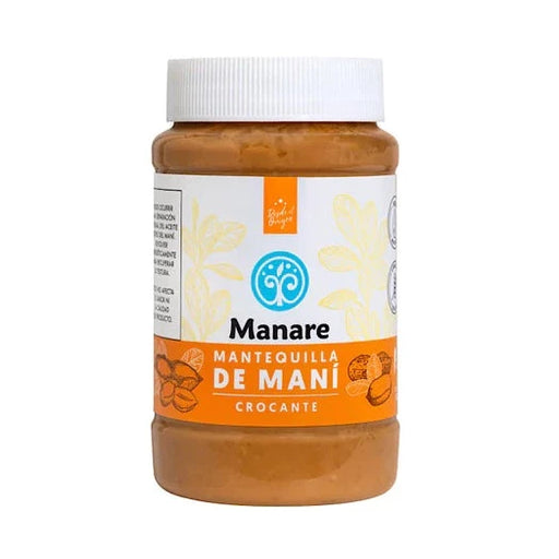 Mantequilla de Maní Crocante Manare 500 gr
