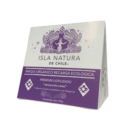 Maqui Liofilizado en Polvo Biodegradable Recarga 100 gr