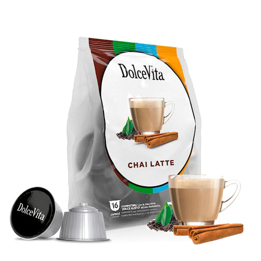 Café DolceVita en Cápsulas Latte Chai 16 cap