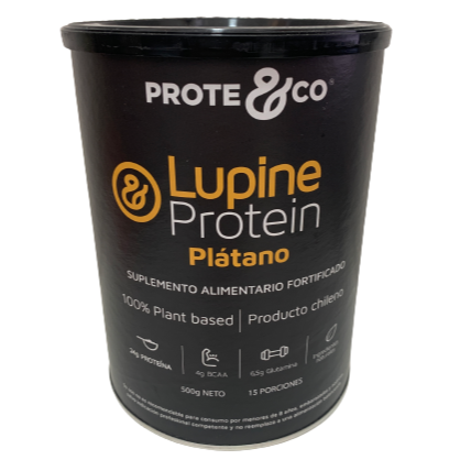 Proteina de Lupino Sabor Plátano de Prote&Co 550 gr