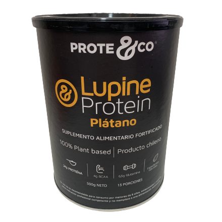 Proteina de Lupino Sabor Plátano de Prote&Co