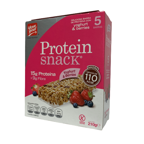 Barras de Proteína Yoghurt y Berries Protein Snack