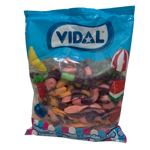 Caramelos de Goma Anacondas Sin Gluten de Vidal 1kg