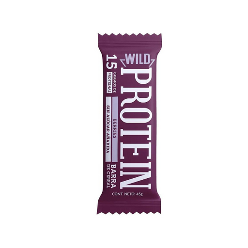 Barritas de Proteína de Chocolate Berries Wild Protein