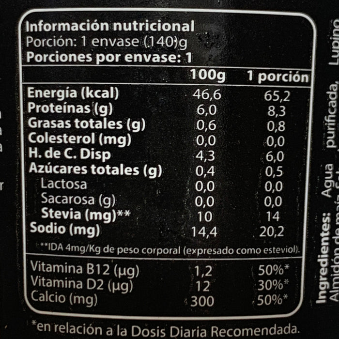 Yogurt en base a Lupino Vitagurt Pro Yoggie 140 gr